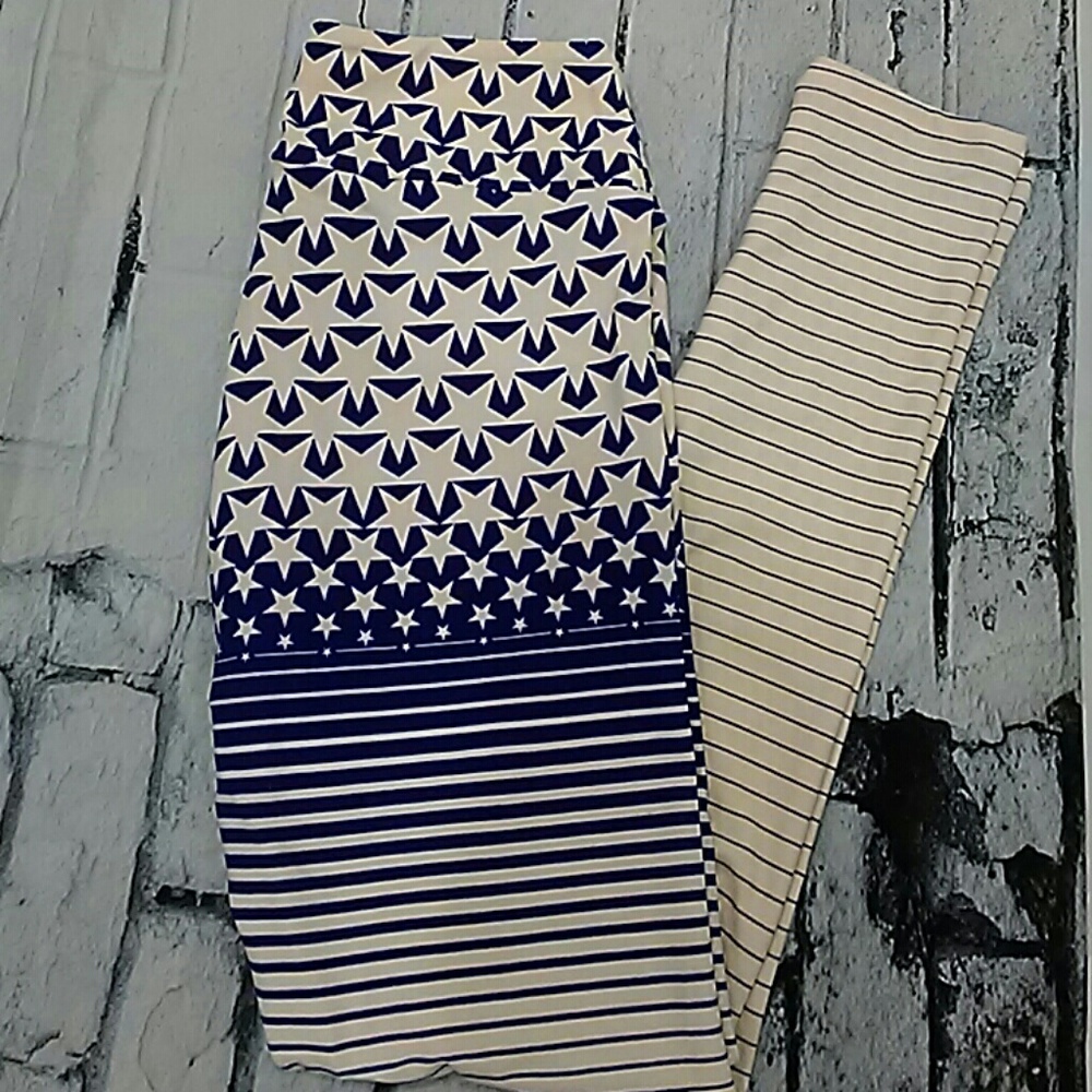 Lularoe American dreams leggings